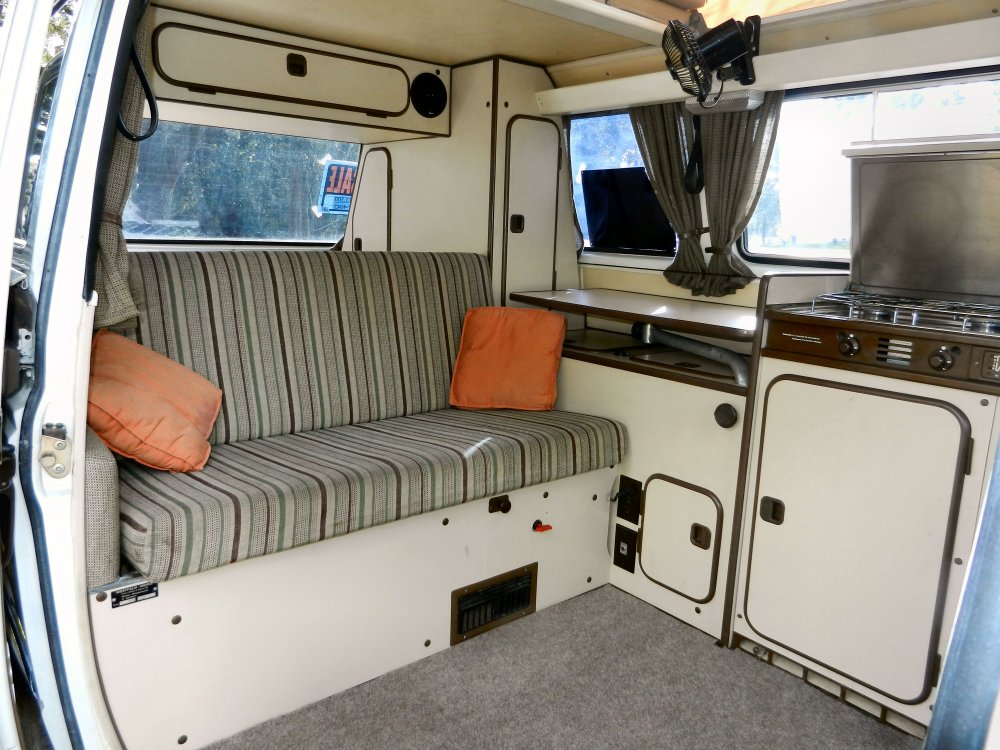 For Sale: 1984 Volkswagen Westfalia Vanagon Pop-Top Campervan